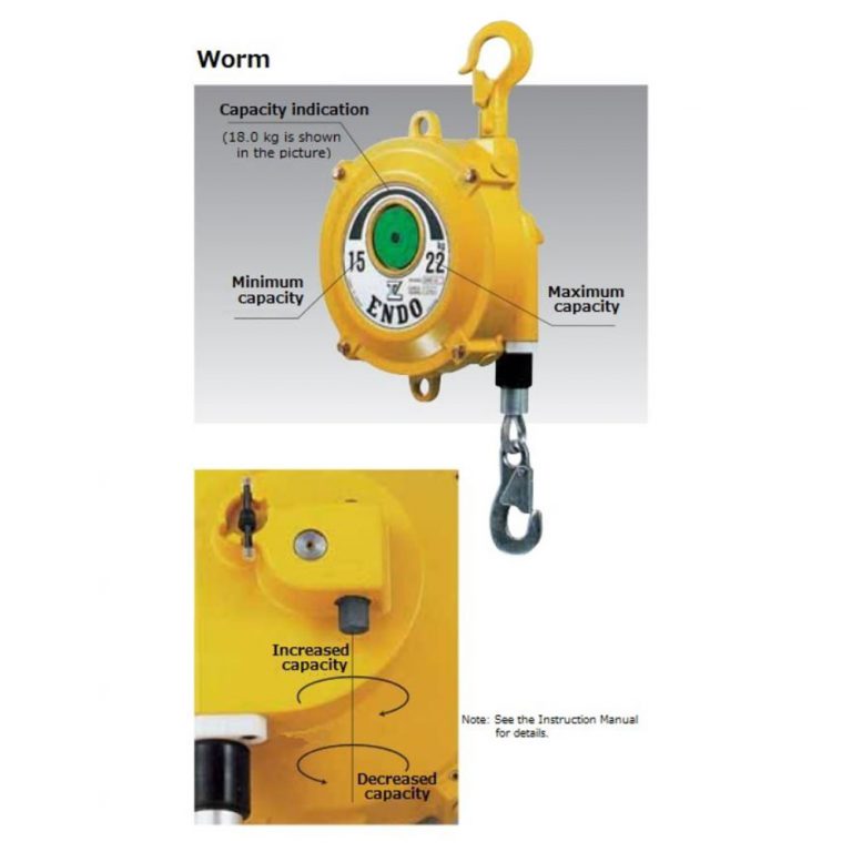 ENDO EWF9 Spring Balancer Capacity 4.59 kg fnengineering