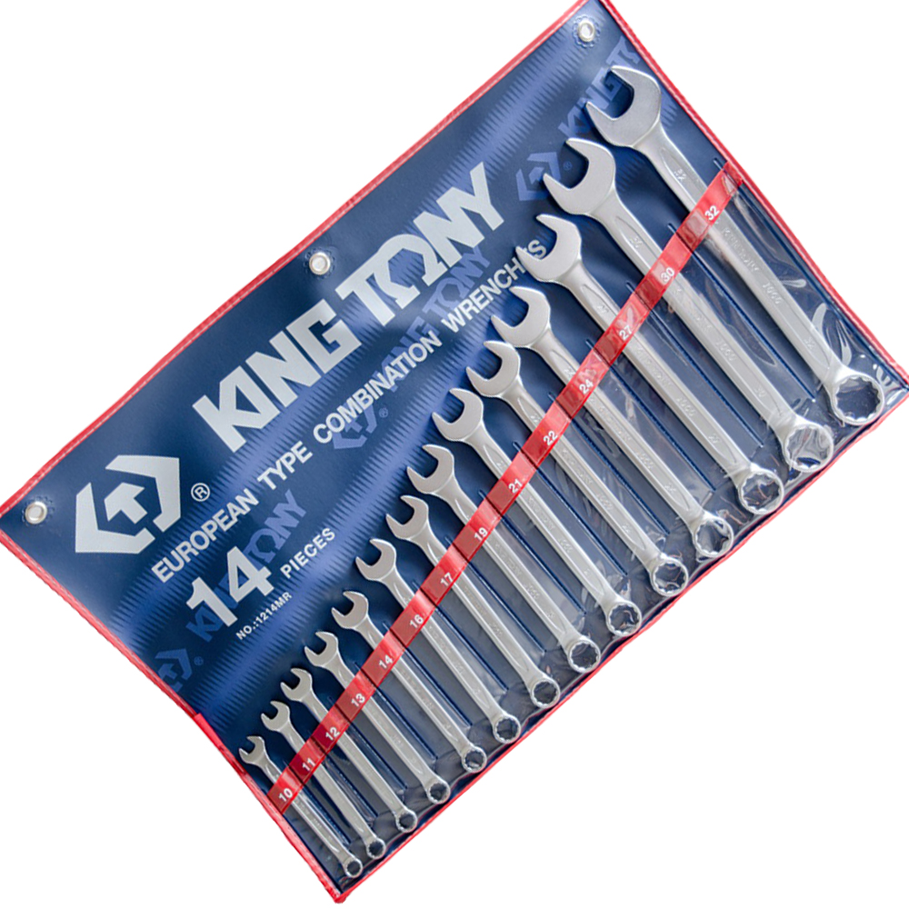 1214MR_1001 KINGTONY 1214MR ชุดประแจ แหวนข้างปากตาย