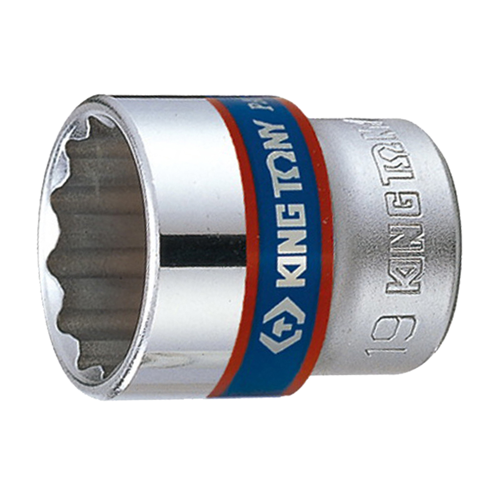 kingtony-3330m KINGTONY ลูกบ๊อกซ์ สั้น 3/8″-12P ขนาด 6-24 มิล