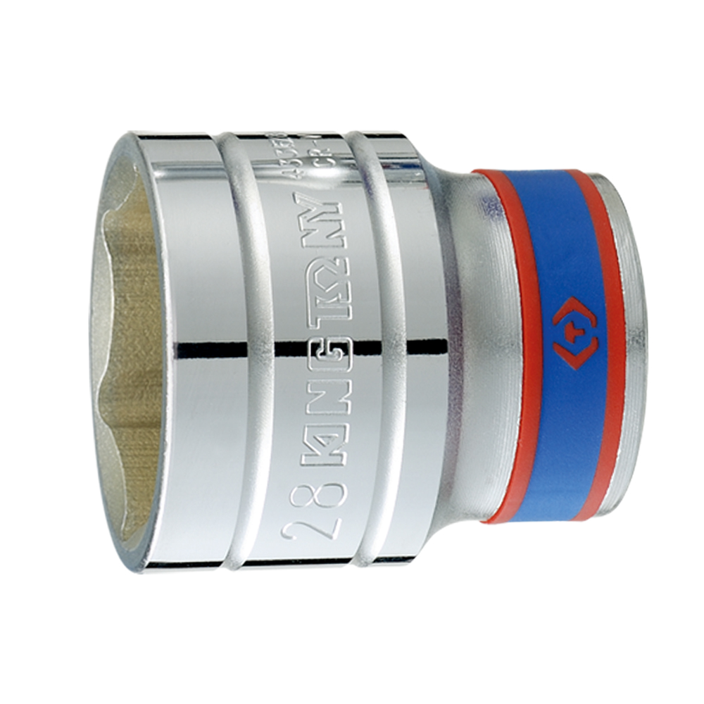 kingtony-4335m KINGTONY ลูกบ๊อกซ์ สั้น 1/2″-6P ขนาด 8-46 มิล