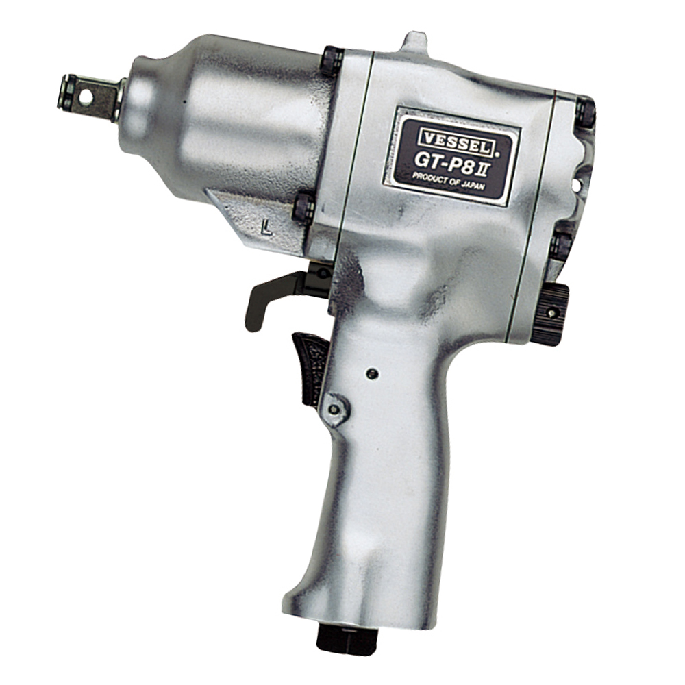 GT-P8II GT-P8II บล็อคลม VESSEL Single Hammer สามารถขันสกรู 8-10 มิล,7500 rpm
