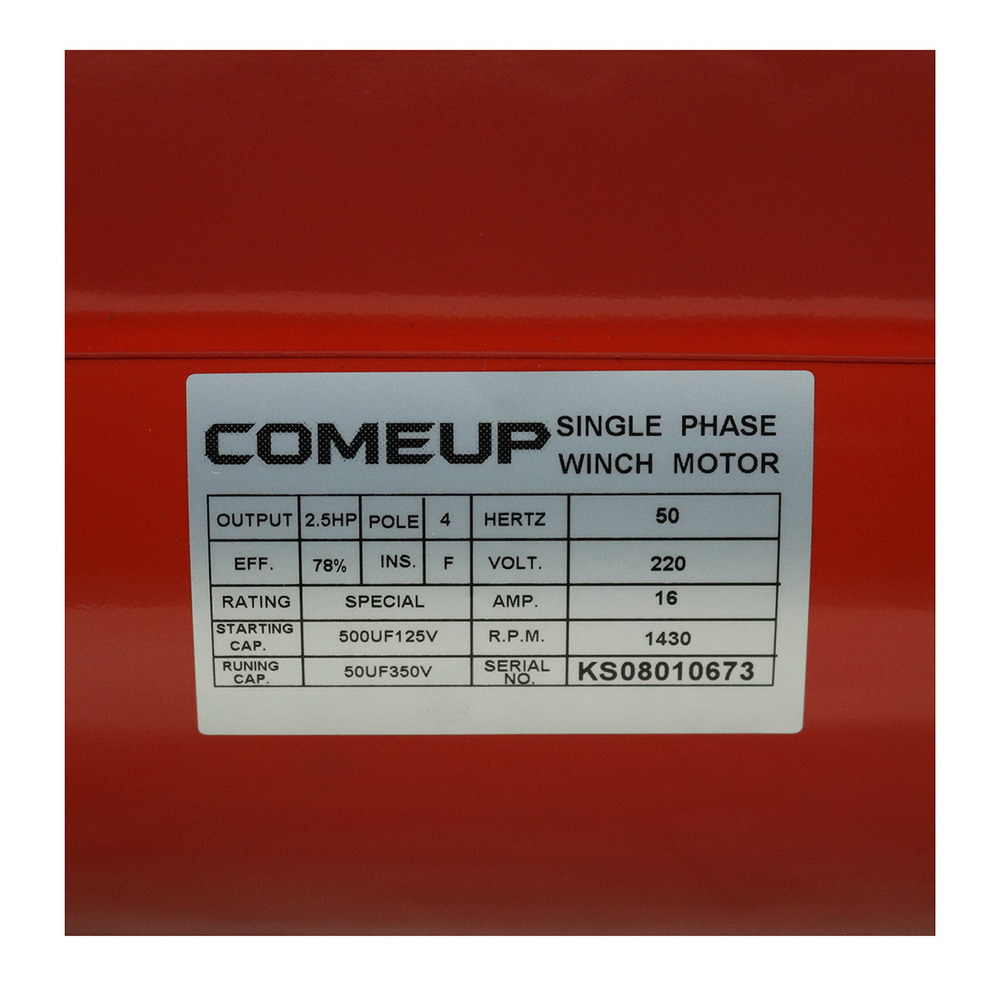 COMEUP CWG-10252H รอกกว้านสลิง 250KG 220V รุ่นความเร็วสูง_3