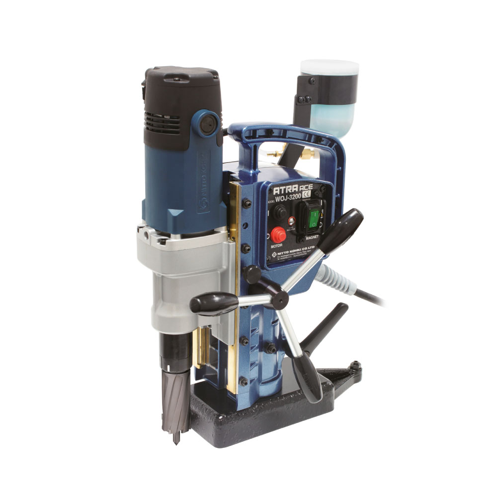 NITTO KOHKI WOJ-3200 สว่านแท่นแม่เหล็ก (Manual Feed) 950W