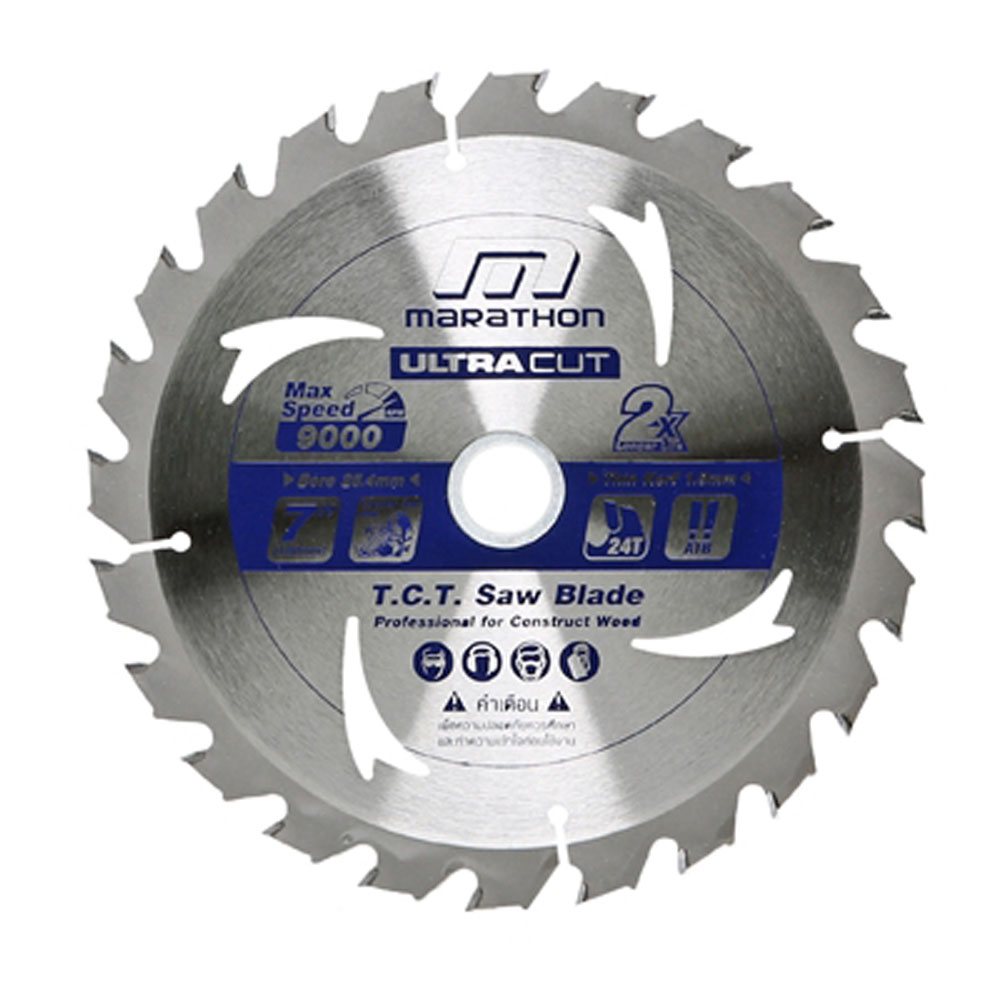 ULTRA ใบเลื่อยวงเดือน 7 นิ้ว (180 MM) X 24T_01