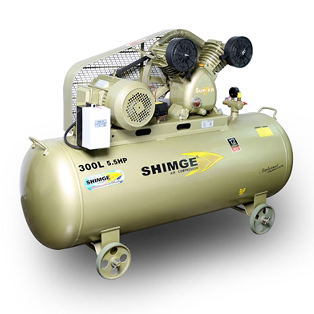 ปั๊มลมขนาด 300 ลิตร 5-5 แรงม้า-SHIMGE SGJ-2090-300