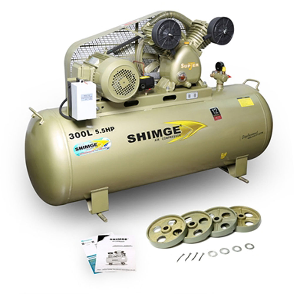 ปั๊มลมขนาด 300 ลิตร 5-5 แรงม้า-SHIMGE SGJ-2090-300_03