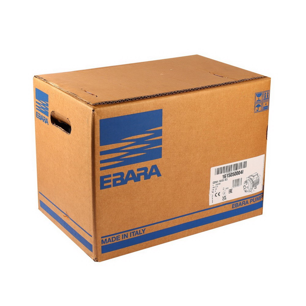 EBARA CDX-I 70-05 ปั๊ม SS304 ใบพัดเดี่ยว 0-5HP 380V IE3_5