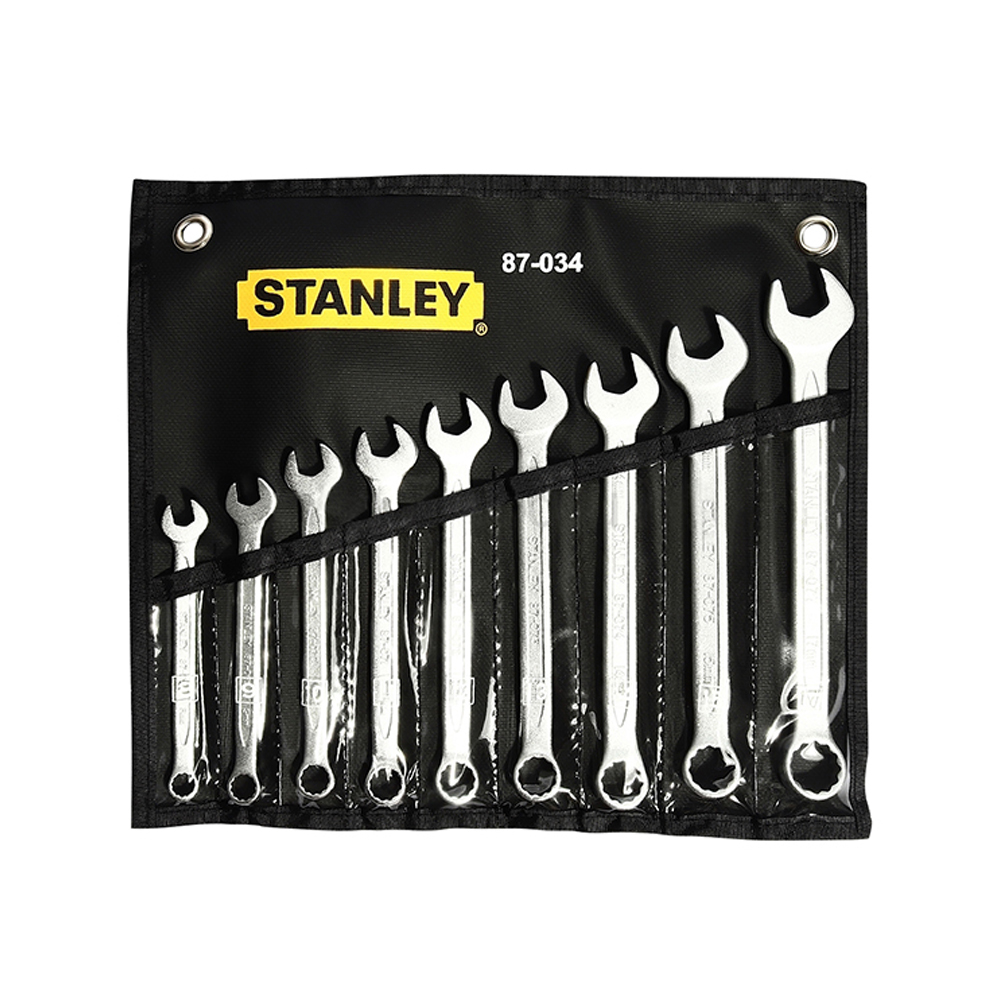 STANLEY 87-034-1 ชุดประแจแหวนข้างฯ 9 ชิ้น