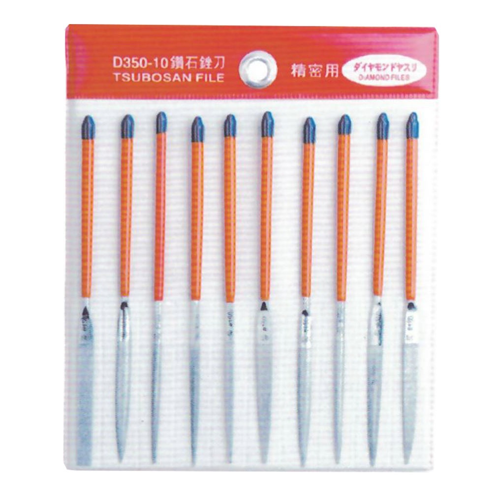 D350-10 ชุดตะไบเพชร 10 ตัว
