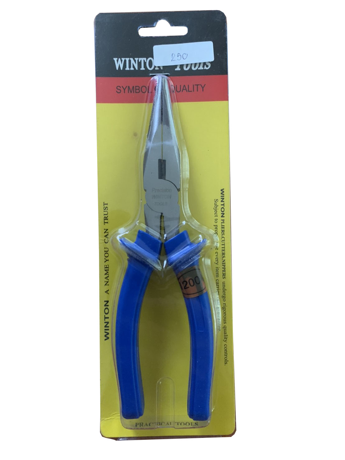 winton คีมปากแหลม 200 มิล