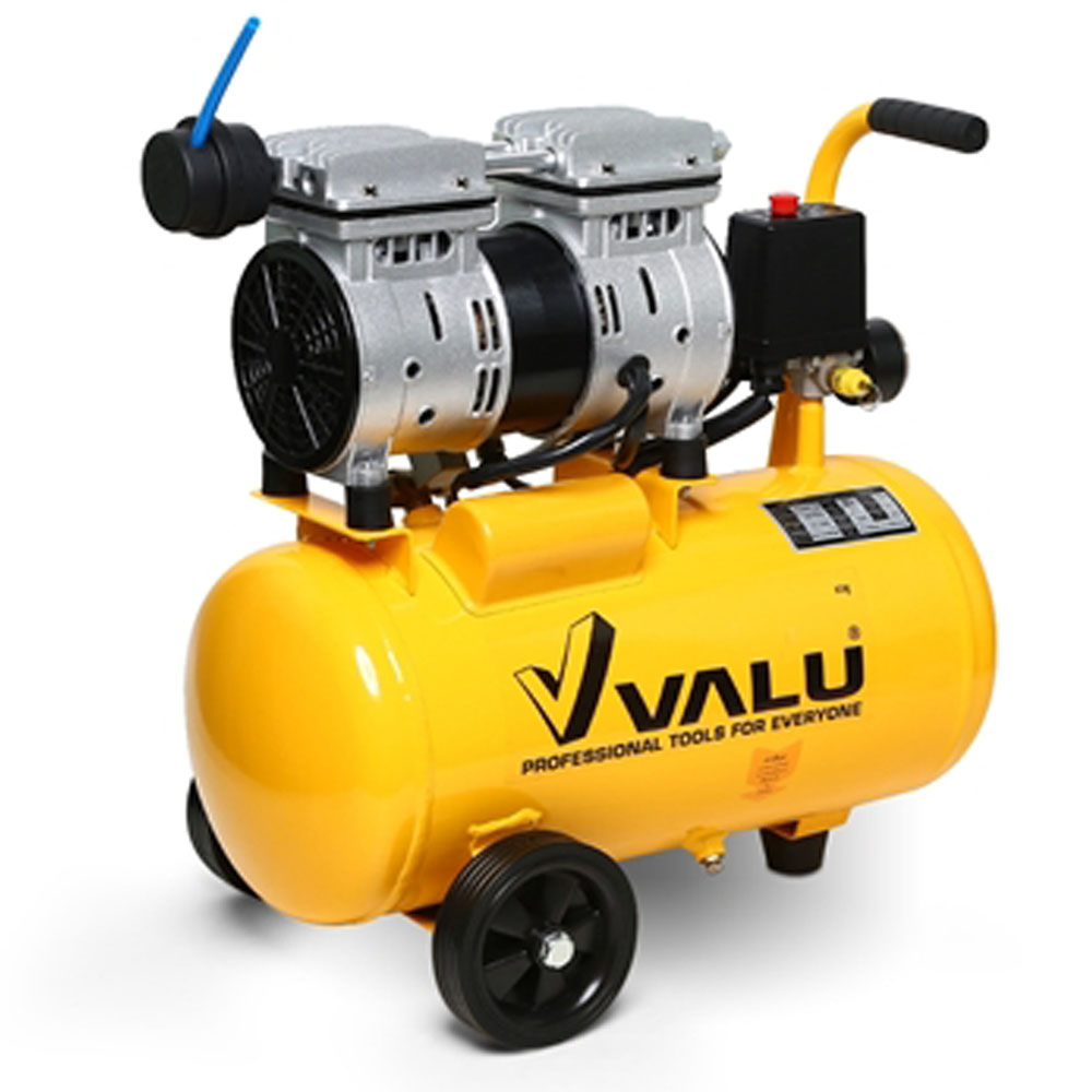 ปั๊มลมขนาด 24 ลิตร ปริมาณลม 102 ลิตร-นาที VALU VFS550-24