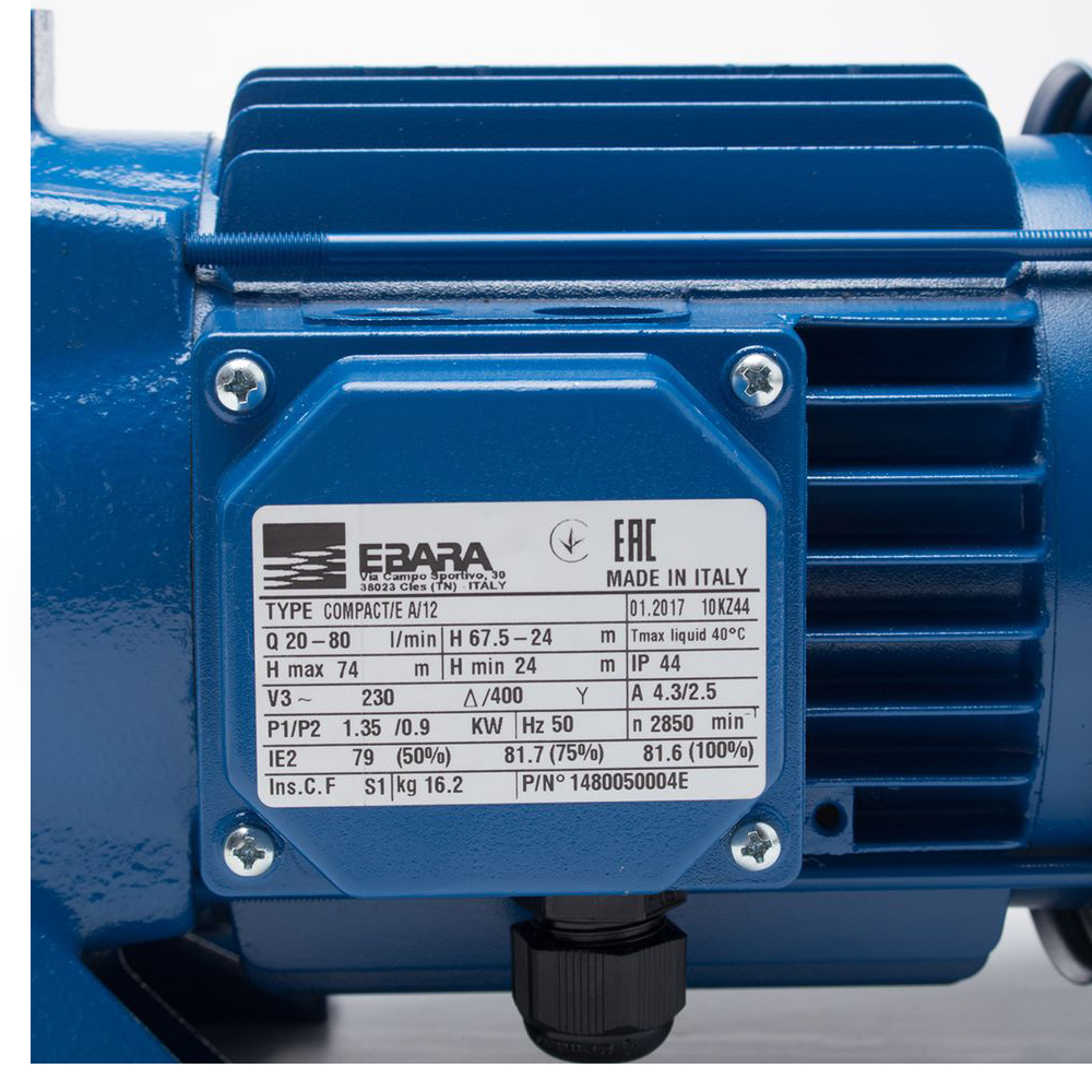 COMPACT A-12 ปั๊มน้ำหลายใบพัดแนวนอน_05