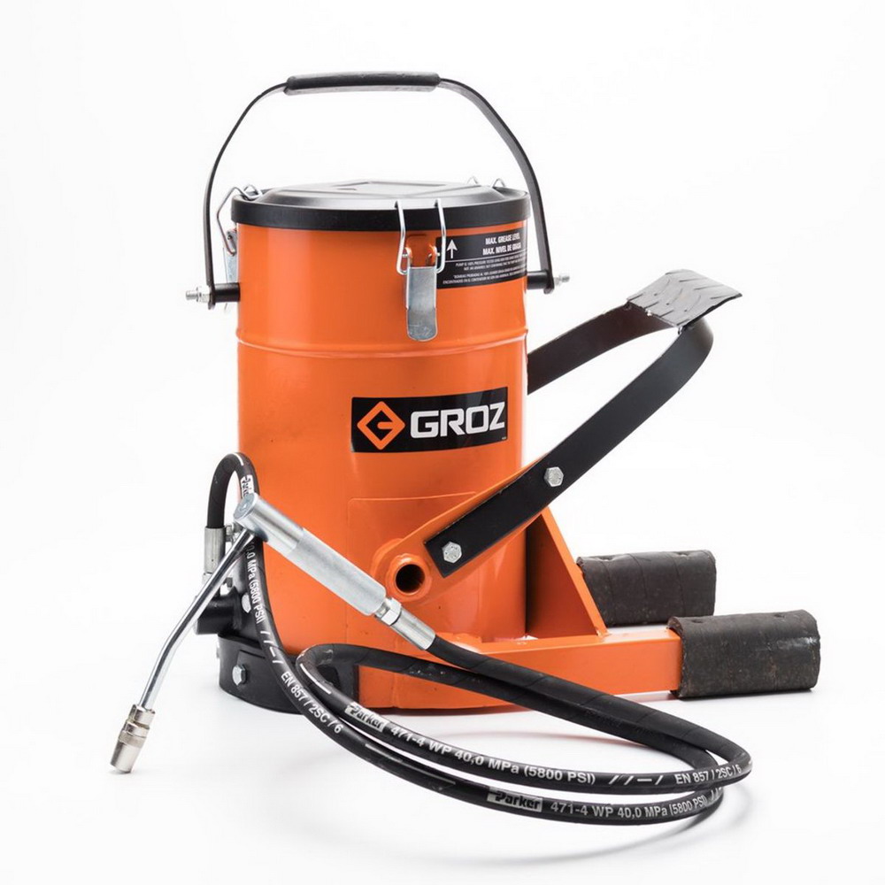 GROZ FOP-10A ถังอัดจารบีแบบใช้เท้า 10KG_4