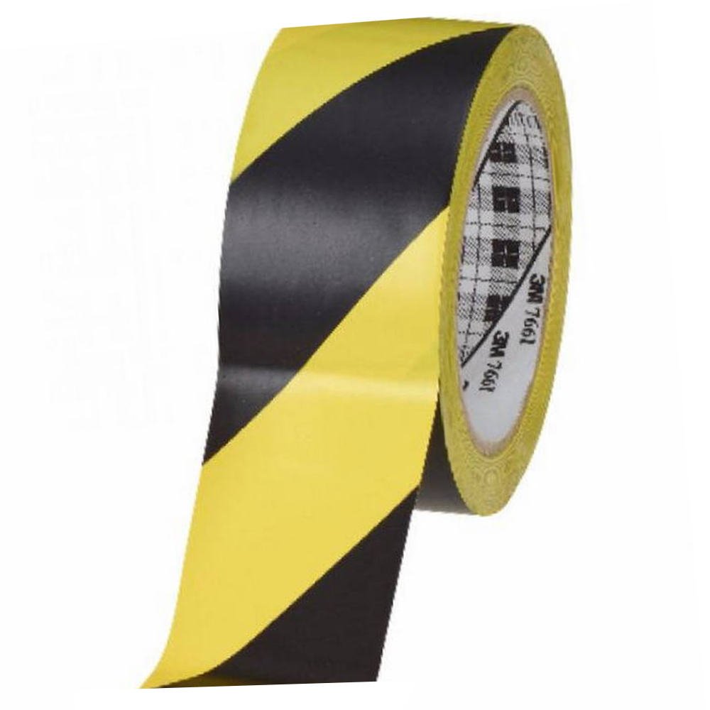 3m 5702 ไวนิลตีเส้น สีเหลือง-ดำ