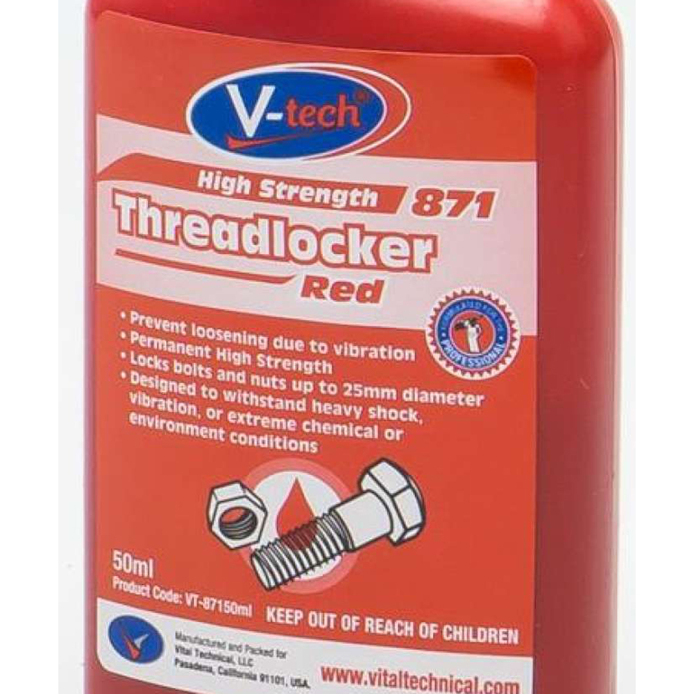 VT-87150 กาวล็อคเกลียว สีแดง 50ML_01