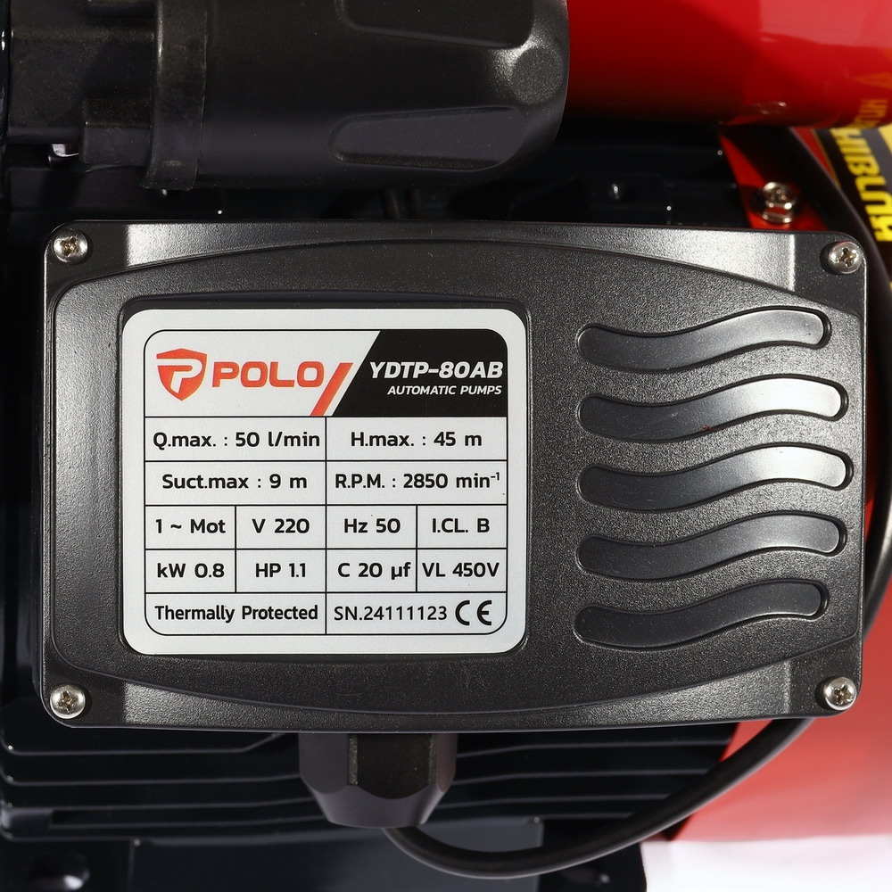 POLO YDTP-80AB ปั๊มอัตโนมัติ 1-1HP_5