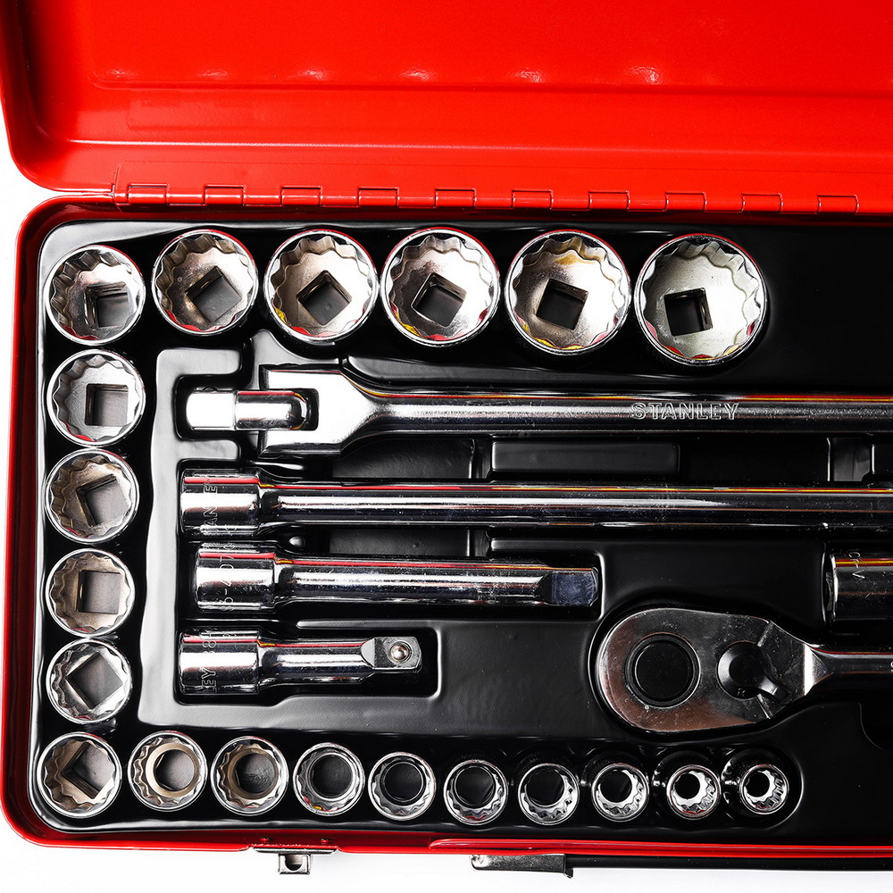 STANLEY 89-509 ชุดลูกบ็อก 43 ชิ้น ขนาด 1-2 นิ้ว_3
