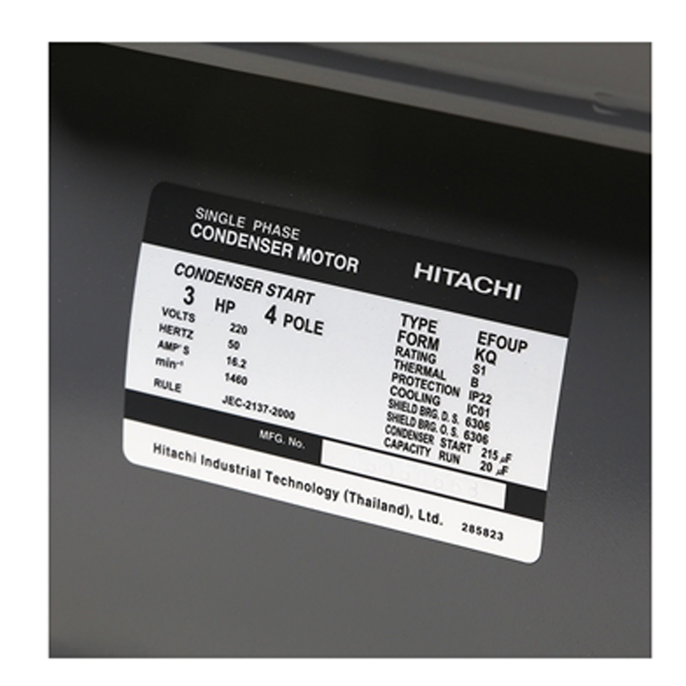 มอเตอร์ HITACHI รุ่น EFOUP-KQ กำลัง 3 แรงม้า_01