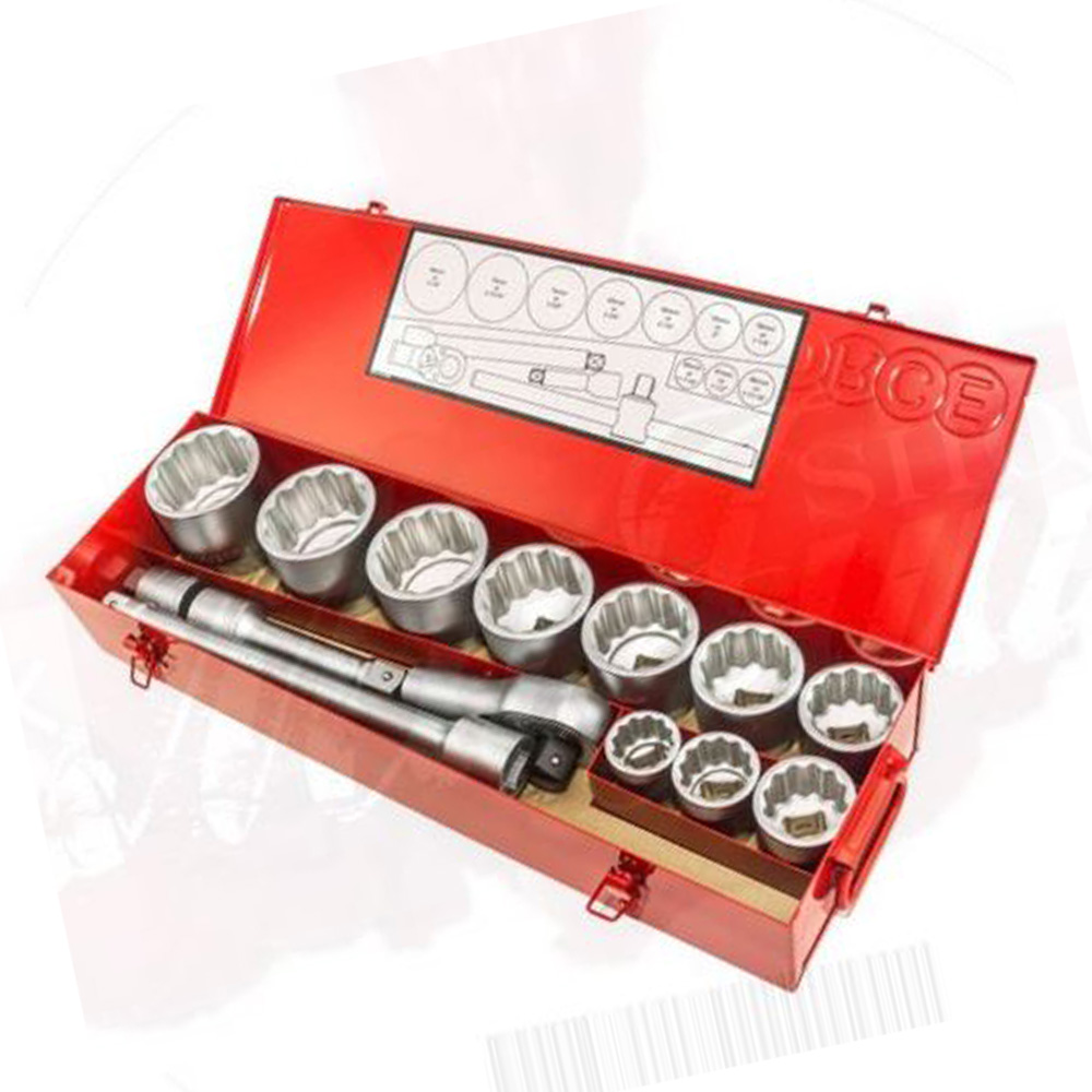 FORCE 8141 ชุดลูกบ็อกซ์ ขนาด 1 นื้ว 14ชิ้น 12PT_01