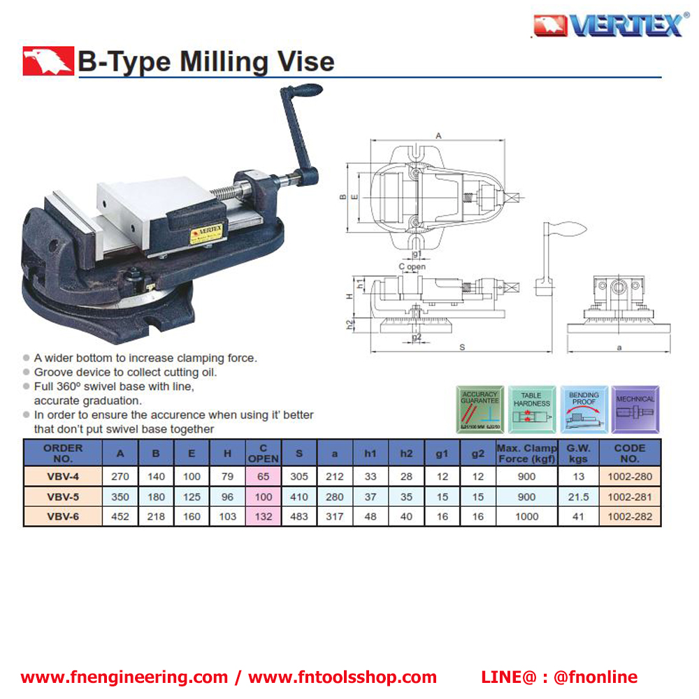 VBV-4-6 ปากกา B-TYPE