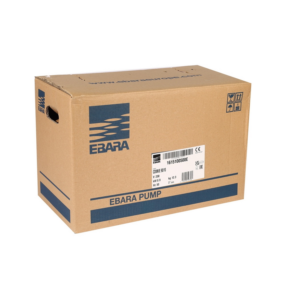 EBARA CDXM-E 90-10 (IE2) ปั๊มหอยโข่งสแตนเลส ใบพัดเดี่ยว 0-9 KW 230V_6