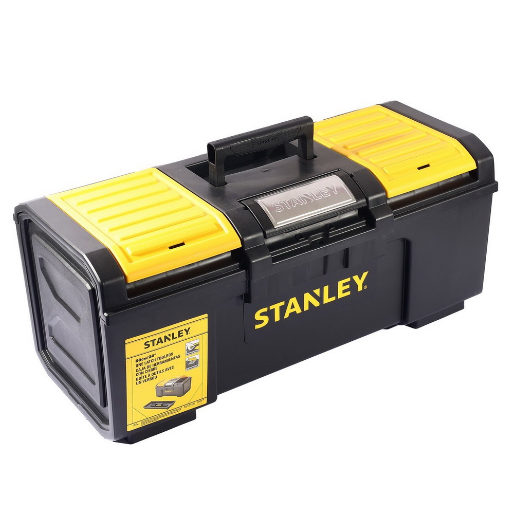 STANLEY 79218 กล่องเครื่องมือล็อคโลหะ ขนาด 24 นิ้ว รุ่น One Touch_1