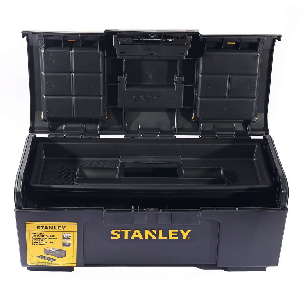 STANLEY 79218 กล่องเครื่องมือล็อคโลหะ ขนาด 24 นิ้ว รุ่น One Touch_2