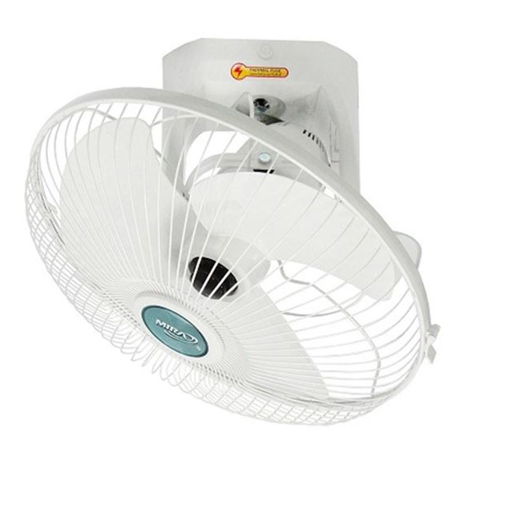 MIRA M168 พัดลมโคจร 16 นิ้ว สีขาว_01