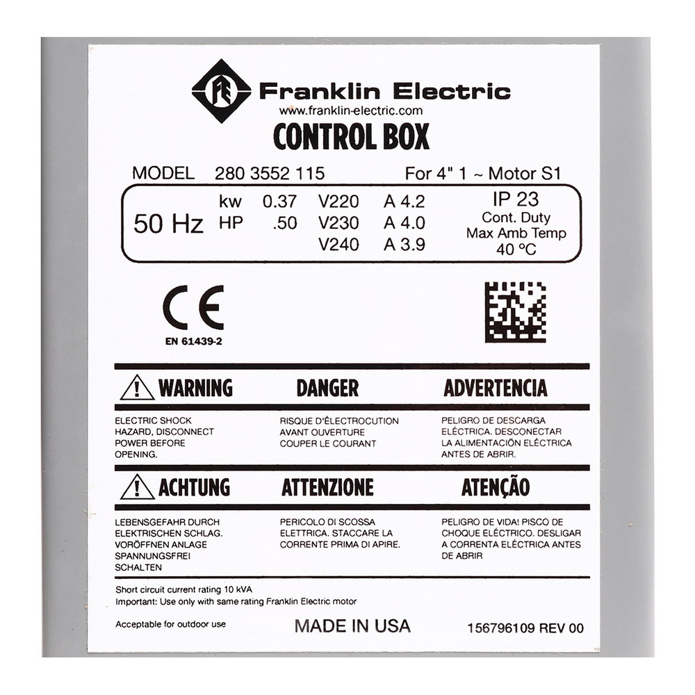 FRANKLIN 2803550115 สวิทช์คอนโทรล 0-5HP 220V_3