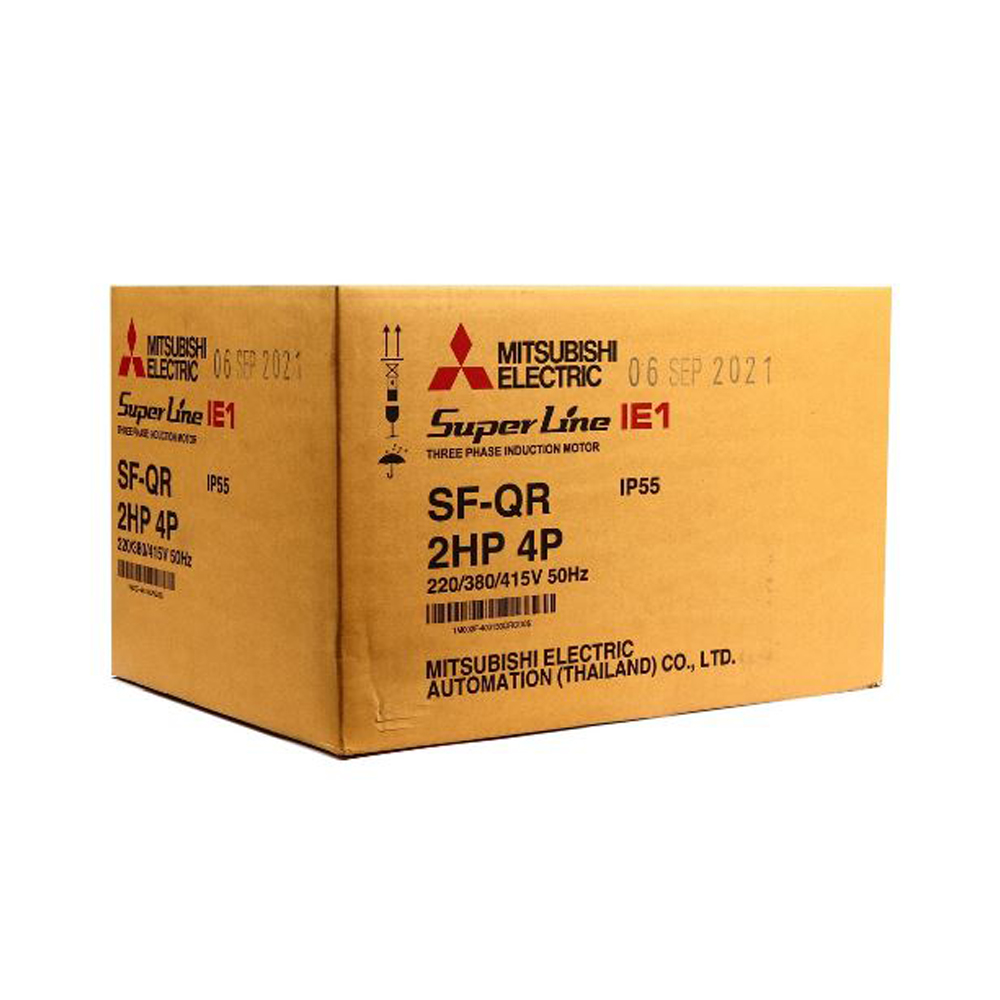 SF-QR-2HP MITSUBISHI มอเตอร์ กำลัง 2 แรงม้า_04