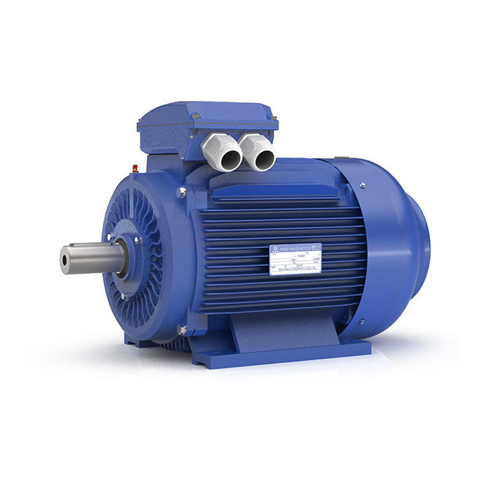 GUANGLU IE2 มอเตอร์ประสิทธิภาพสูง B3 60HP 380V 2,4,6 Pole