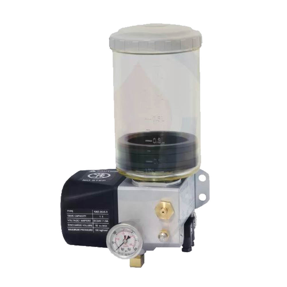 KAB-35 ปั้มจ่ายจาระบีไฟฟ้า ชนิดปรับแรงดัน ระบบ PLC