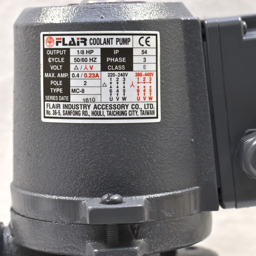 MC-8150 คูลแลนท์ปั้มแบบจุ่ม 0.09kw 380V