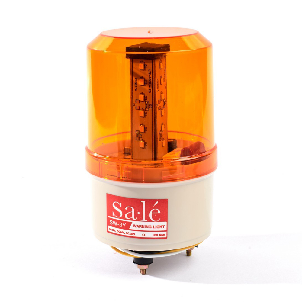 SW-3Y ไฟหมุนสีเหลือง LED 4in1 ขนาด 3 นิ้ว_01