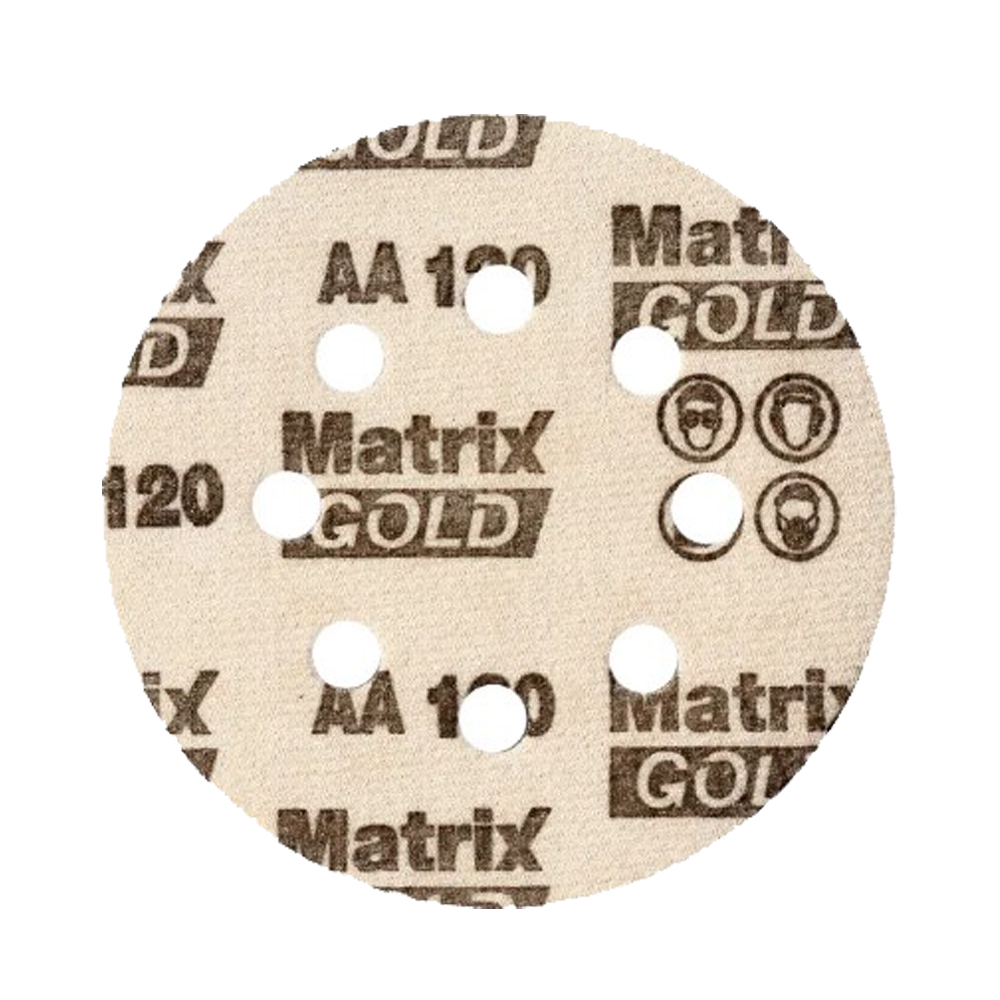 TOA กระดาษทรายกลม 5 นิ้ว หลังสักหลาด รุ่น MATRIX_01