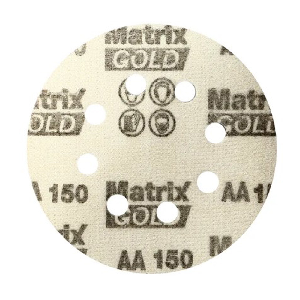 TOA กระดาษทรายกลม 5 นิ้ว หลังสักหลาด รุ่น MATRIX_05