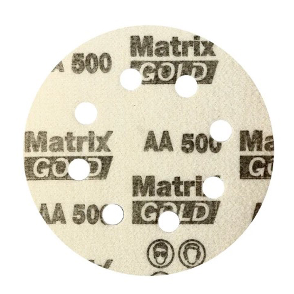 TOA กระดาษทรายกลม 5 นิ้ว หลังสักหลาด รุ่น MATRIX_#500