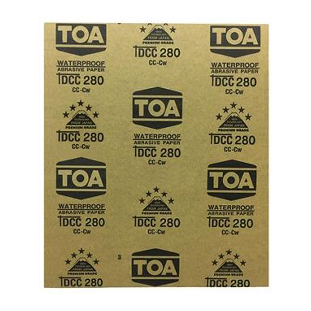 TOA กระดาษทรายขัดน้ำ 9นิ้วx 11นิ้ว(230x280 MM.) รุ่น CAPTAIN_02