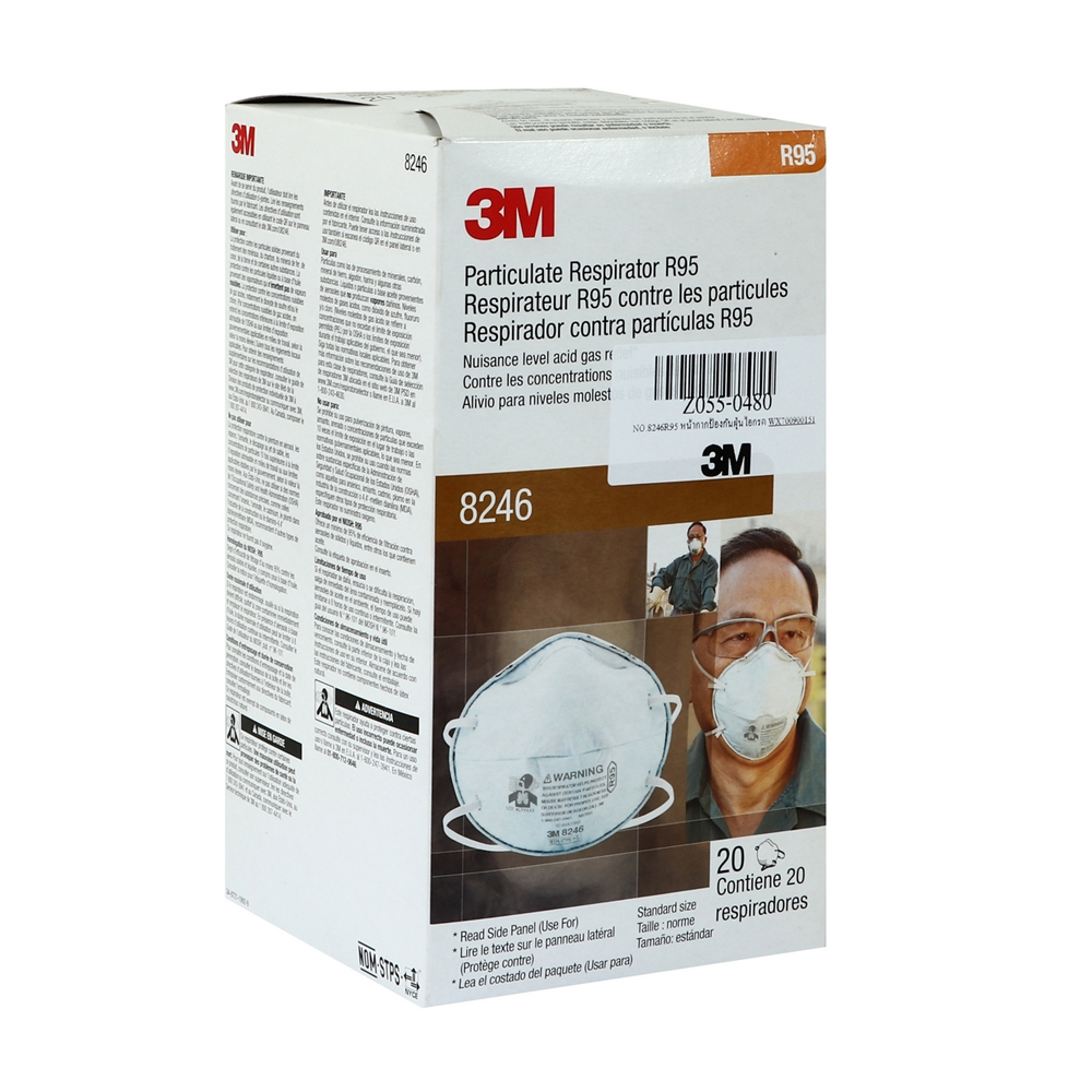 8246R95 หน้ากากป้องกันฝุ่นไอกรด