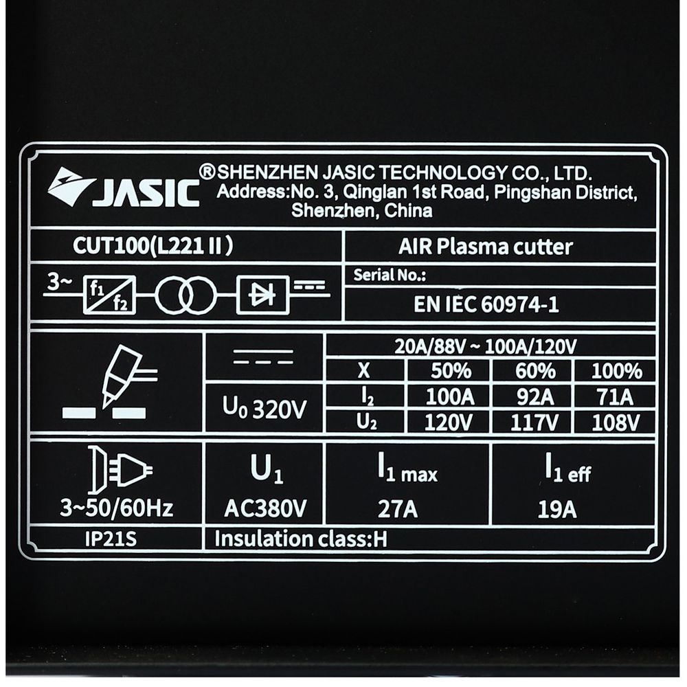 CUT100L221II 3PH เครื่องตัดพลาสมา 20-100A_04