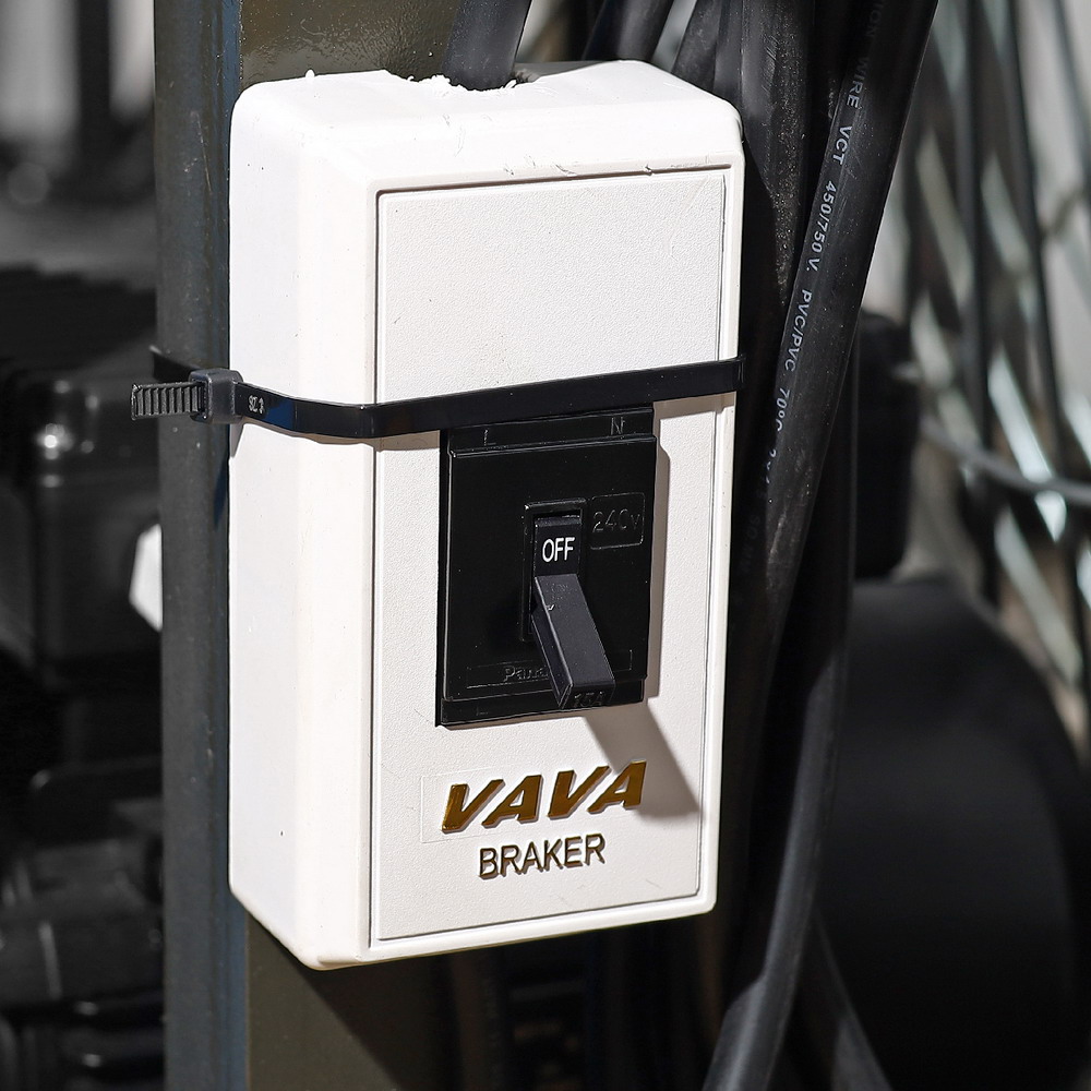 FLOW IFL-30 พัดลมอุตสาหกรรม แบบขาตั้ง 30 นิ้ว 1HP 220V 4Pole_4