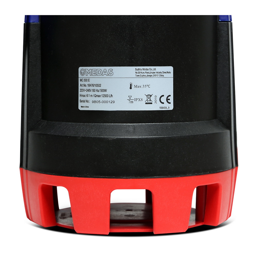 MC-500E ปั๊มแช่ ปั๊มจุ่มน้ำเสียและน้ำดี_2