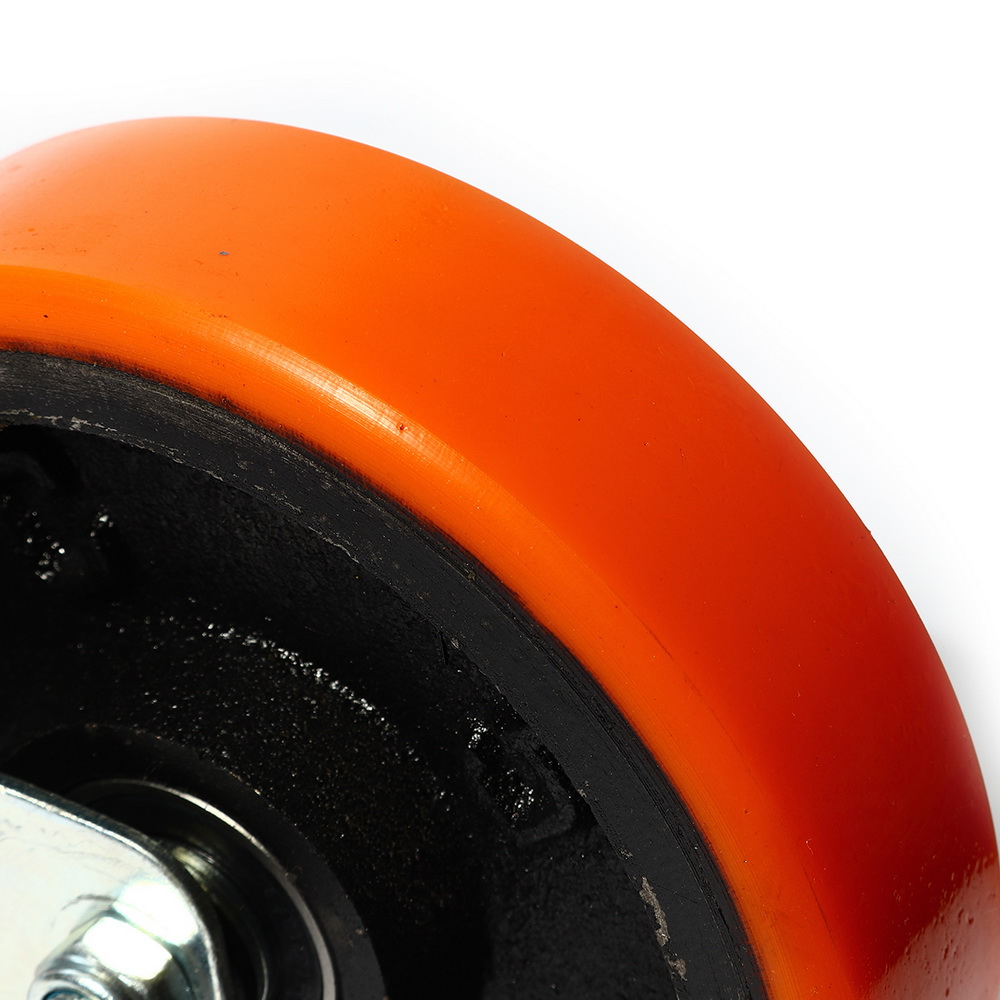 ล้อโพลียูรีเทน แป้นตาย ขนาด125MM_2