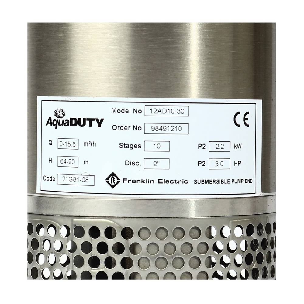 12AD10-30 เฉพาะหัวปั๊มบาดาล 4นิ้ว 3HP_3