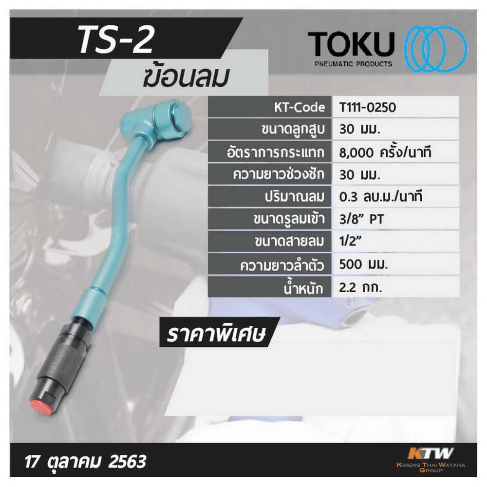 TS-2 ฆ้อนลม ลูกสูบ 30MM_7