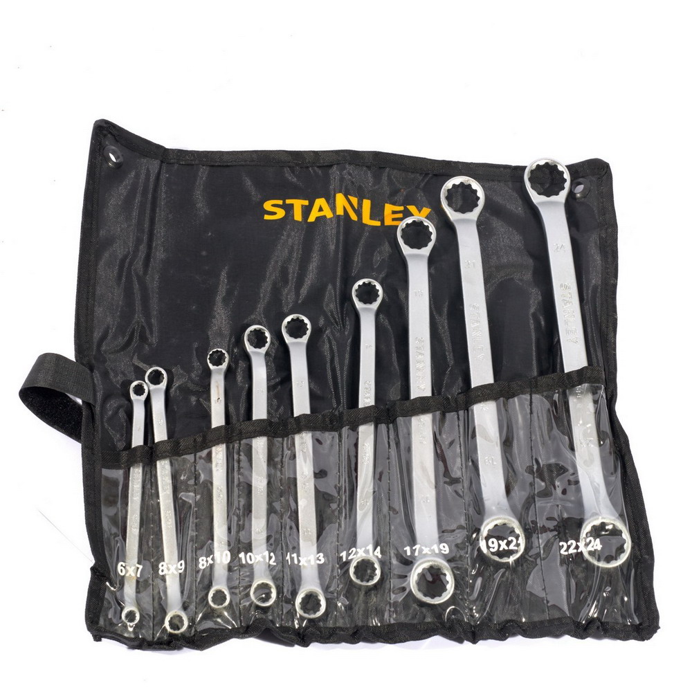 STANLEY STMT25147 ชุดประแจแหวนคู่ รุ่น CWB ขนาด 6-24MM 9 ชิ้น_1