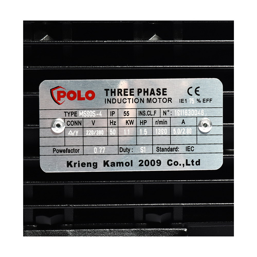 POLO MS90S-4 มอเตอร์ขาตั้ง 1-5HP 380V 4Pole IP55_2