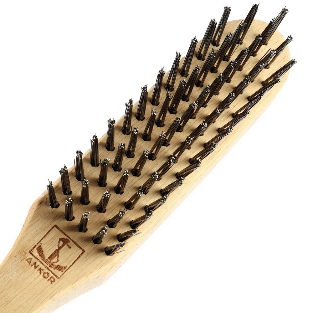 ANCHOR แปรงลวดเหล็ก 5 แถว ใช้สำหรับขัด สนิม_3