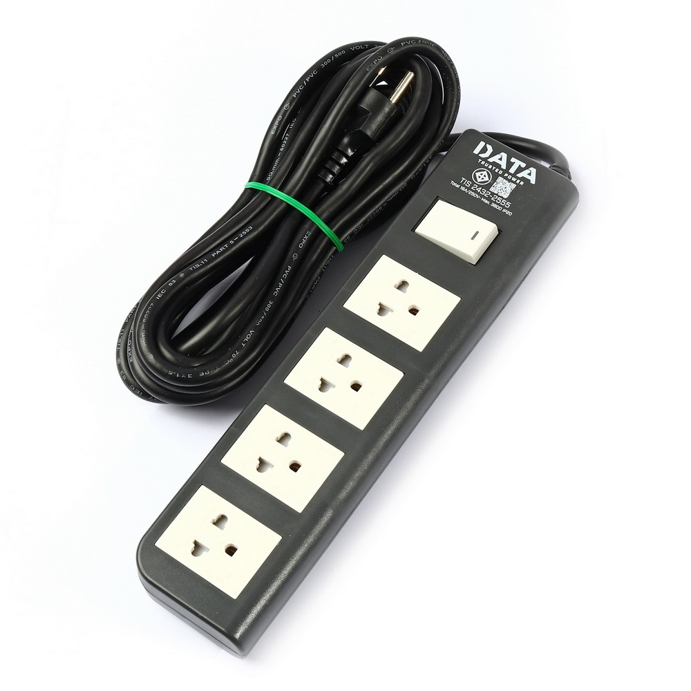 APDW4245 ปลั๊กไฟ 4 ช่อง 1 สวิตซ์ สายไฟ 5M_5