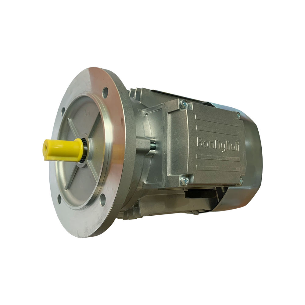 BONFIGLIOLI BE-80B4 B5 มอเตอร์หน้าแปลน เฟรมอลูมิเนียม IE2 ขนาด 1HP 4Pole 400V_01